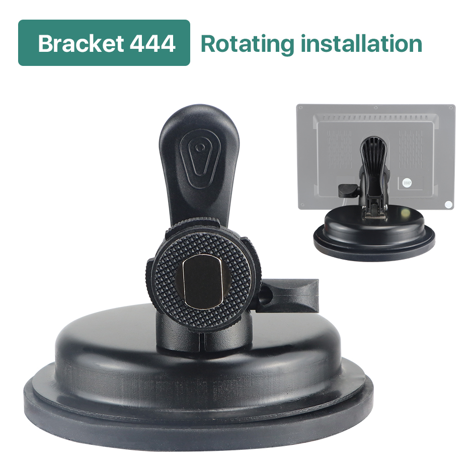 Greenyi Auto Kan Draaien 360 ° Grote Zuignap Rubber Standaard Beugel Voor Auto Desktop 7/8/9/10Inch Monitor: Goud