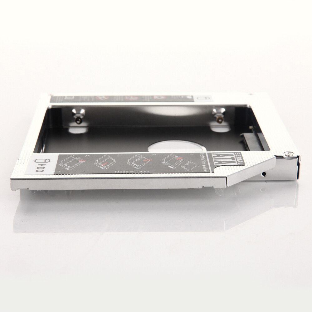 12.7mm 2nd HDD SSD Hard Drive Optical Caddy Adapter for HP Pavilion DV3 DV4 DV5 DV6 DV7 DV8 G4 G6 G7 replace UJ8B1 DS-8A5LH DVD