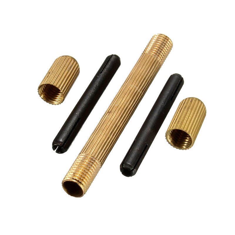 Cymii Gouden Horloge Reparatie Tool Kits Dubbele Hoofd Pin Vise 4 Grootte Jaws Hobby Craft Jewely Horloge Hand Repair Tool voor Mannen/Vrouwen Horloge