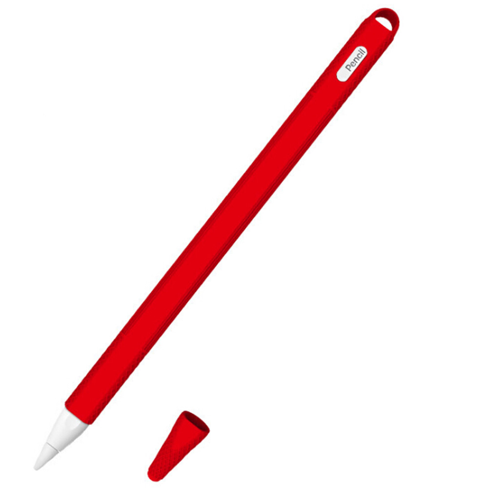Voor Apple Pencil 2 Case Zachte Siliconen Houder Stylus Pen Cover Compatibel Voor Ipad Tablet Touch Pen Beschermhoes: YELLOW