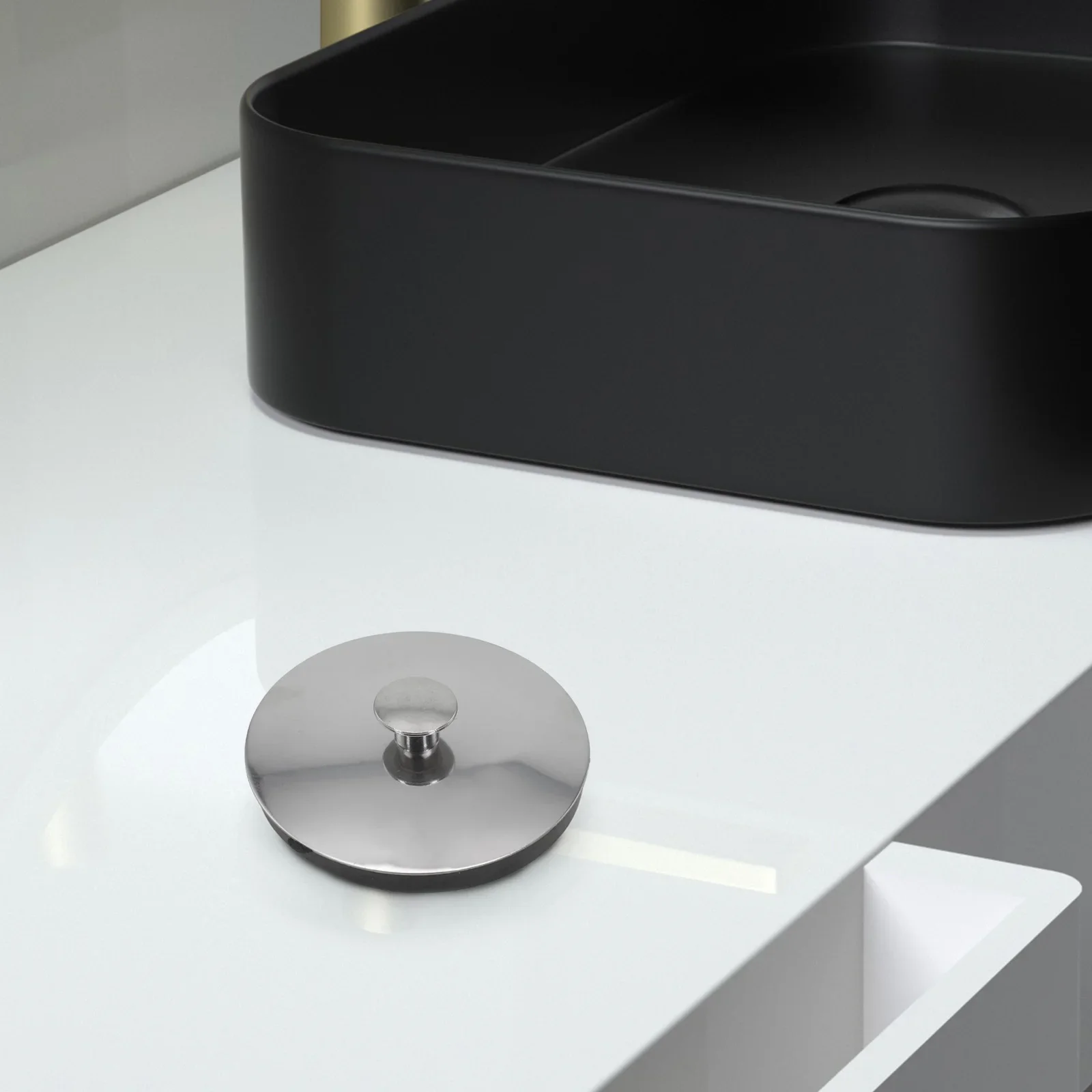 1 STKS Gootsteen Plug Bad Afvoer Stopper Rubber Badkamer Wastafel Rvs Gootsteen Plug Afvoer Plug Badkamer Gereedschap Pisa Deksel