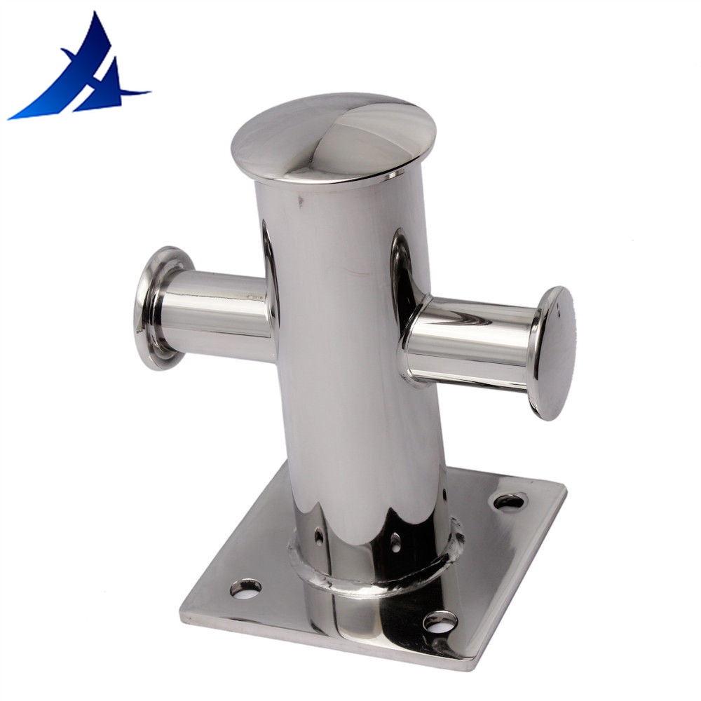 RVS Bolder met voetplaat 150 x 120 mm - RVS 316 gepolijst bestellen RVS Bolder met voetplaat 150 x 120 mm - RVS 316 gepolijst bestellen