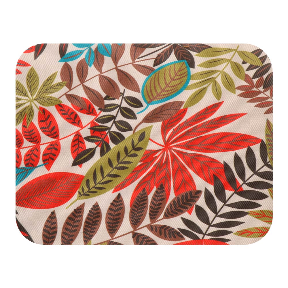 Ethnic Style Canvas Mouse Pad Mice Mat Rubber Anti-slip Durable Desk Cushion Tablet Mat Computer Peripherals Accessory: Style-3