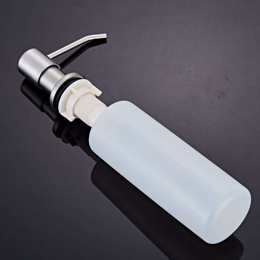 Plastic Soap Dispenser Bottle Sink Built-in Liquid Detergent Lotion Pump Bottle Under Sink Soap Dispenser Bathroom Accessories