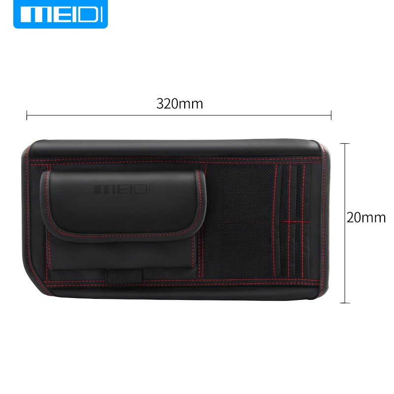 MIEDI Car Sun Visor Storage Bag Car Boot Organizer Storage Holder Multi-Use Tools Organizer For IC Card Mobile Phone Sun glass