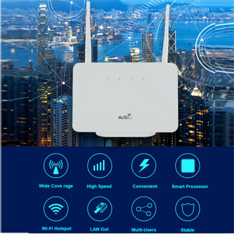 TIANJIE 4G CPE Router Unlocked/Mini/Wireless/Portable Mobile Hotspot Wifi With LAN/WAN RJ45 port SIM Card gateway 300Mbps Modem