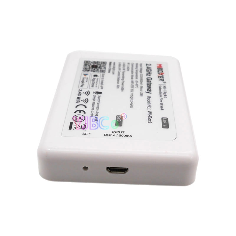 Dc5v miboxer trådløs wifi wl-eske 1- kontroller kompatibel med ios / andriod-system trådløs appkontroll til cw ww rgb-pære