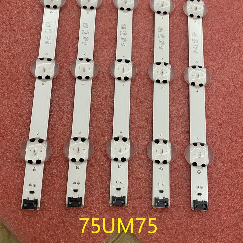 Led stripe for  tv 75 um 7000 pla 75 un 8570 aud 75 um 7100 psa 75 um 7110 plb 75 un 7070 puc 75 un 7370 auh 75 un 8570 puc agf 80358306 hc750 dqn abur 3