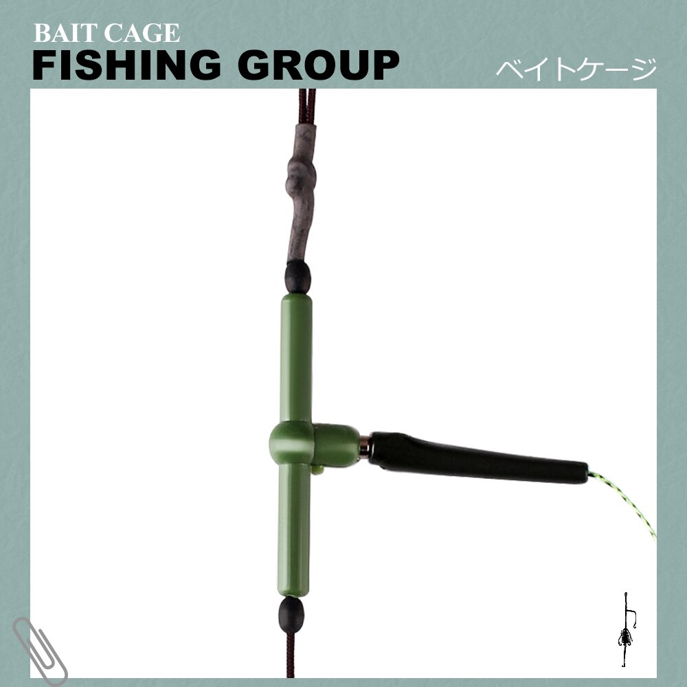 Fish king 30-80g karpe fiske agn bur linje gruppe høy karbon stål metall mater krok synkende kunstig sluk tilbehør
