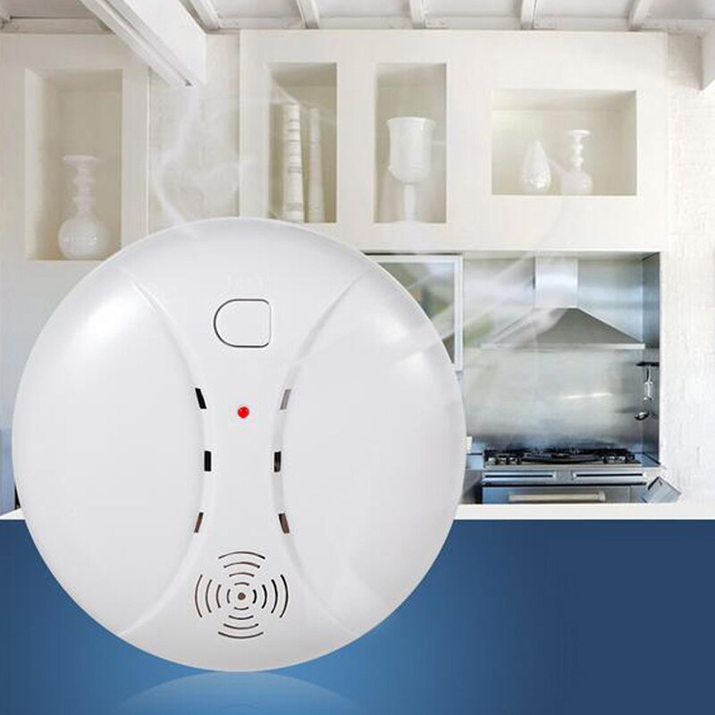 Wireless Smoke Detector Portable Fire Protection Alarm Sensors For Home Security SP99