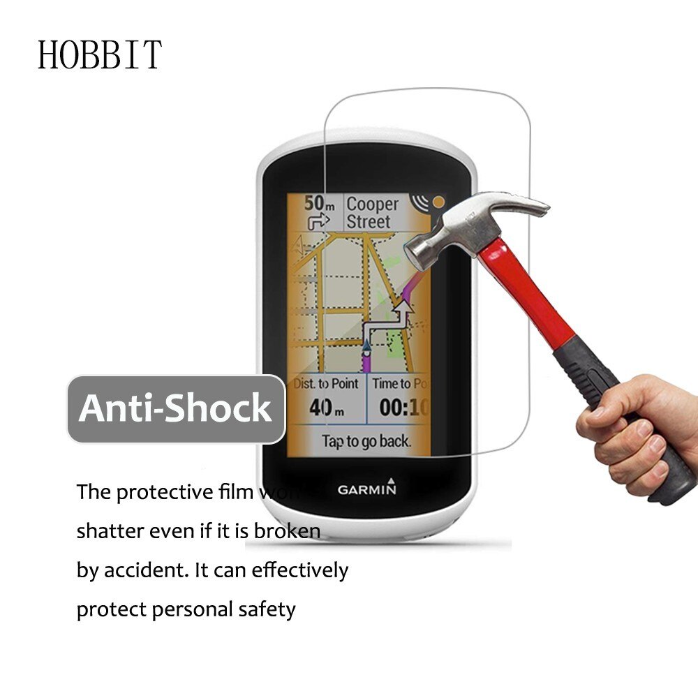 3Pcs Exploriso-Proof Shield Film Voor Garmin Edge Verkennen Alpha 100 200i Edge 830 Gps Bike Screen Protector pet Anti-Kras Film