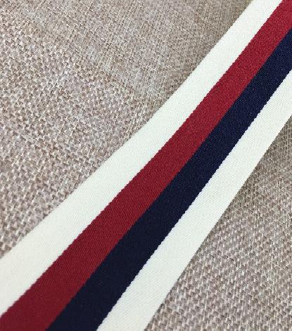 20mm 40mm beige rød blå trykt stribe grosgrain bånd bryllupstilbehør gør-det-selv håndlavet tøj sytilbehør materiale: Bredde 20mm