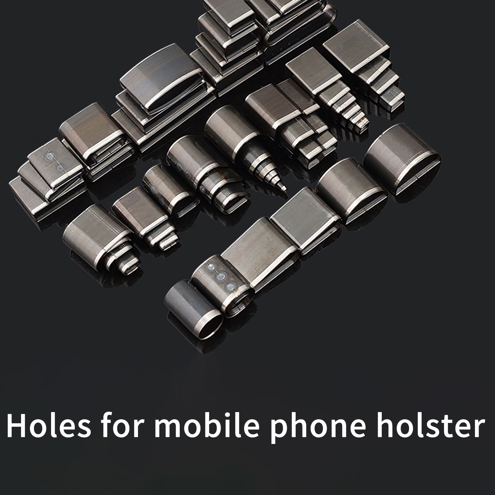 39/52/55Pcs Leather Hole Hollow Cutter Punch Sets Metal Hole Shape Punches Handmade Leather Craft DIY Tool For Phone Holster