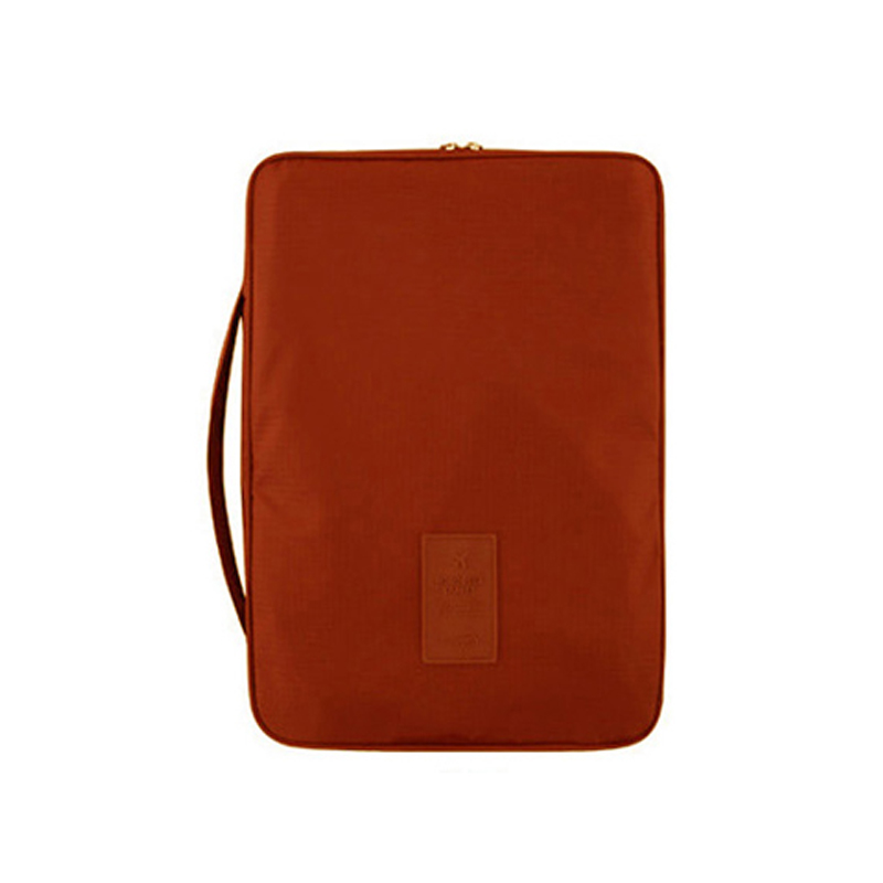 Jxsltc Mannen Nylon Bagage Reistassen Voor Shirt Lichtgewicht Verpakking Organisator Kledingstuk Verpakking Cubes Bagage Koffer Mannelijke Tas: Oranje