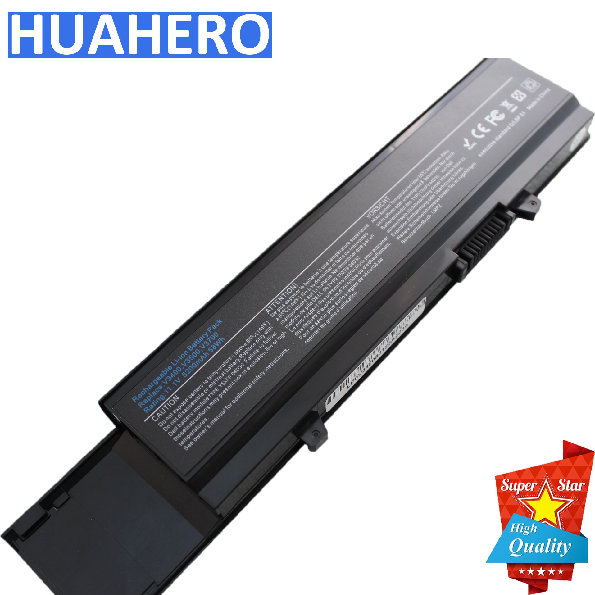 Bateria robić Dell Vostro 3400 3500 3700 3400n 3500n 3700n laptopa 7FJ92 4JK6R CWX2D TXWR Y5XF9 TY3P4 TXWRR P06E P06E001 P09F P09S