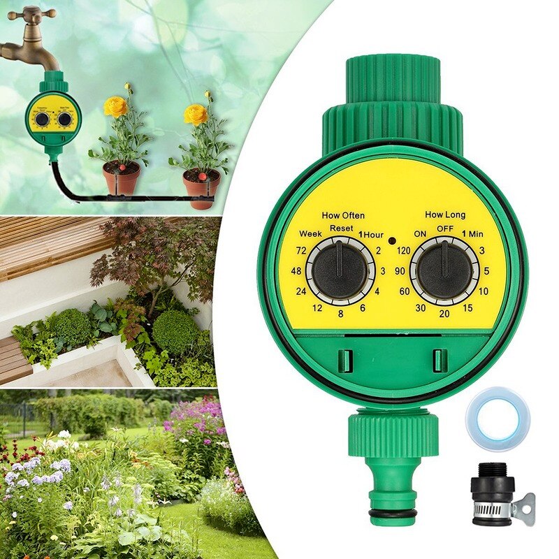 Electronic Garden Watering Timer Lcd Display Garden Automatic Irrigation Controller Intelligence Valve Watering Control Device