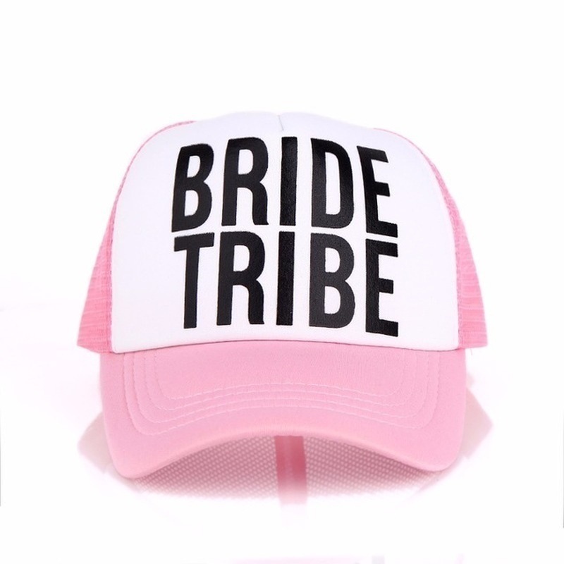 Gorra de béisbol para dama de honor, sombrero de de despedida de soltera, decoración de equipo, novia para ser, decoración de boda, malla, camionero, ZZ-342: 3