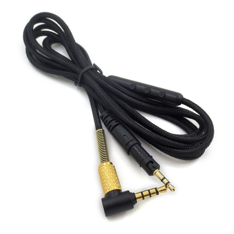 Vervanging 3.5Mm Naar 2.5Mm Koptelefoon Kabel Voor Audio-Technica M50X M40X M70X Headset Audio Cord Met Tuning functie: Y