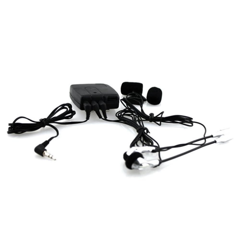 Moto Helm Front-To-Back Intercom Headset Plastic Gemodificeerde Motorhelm Intercom Hoofdtelefoon Accessoires