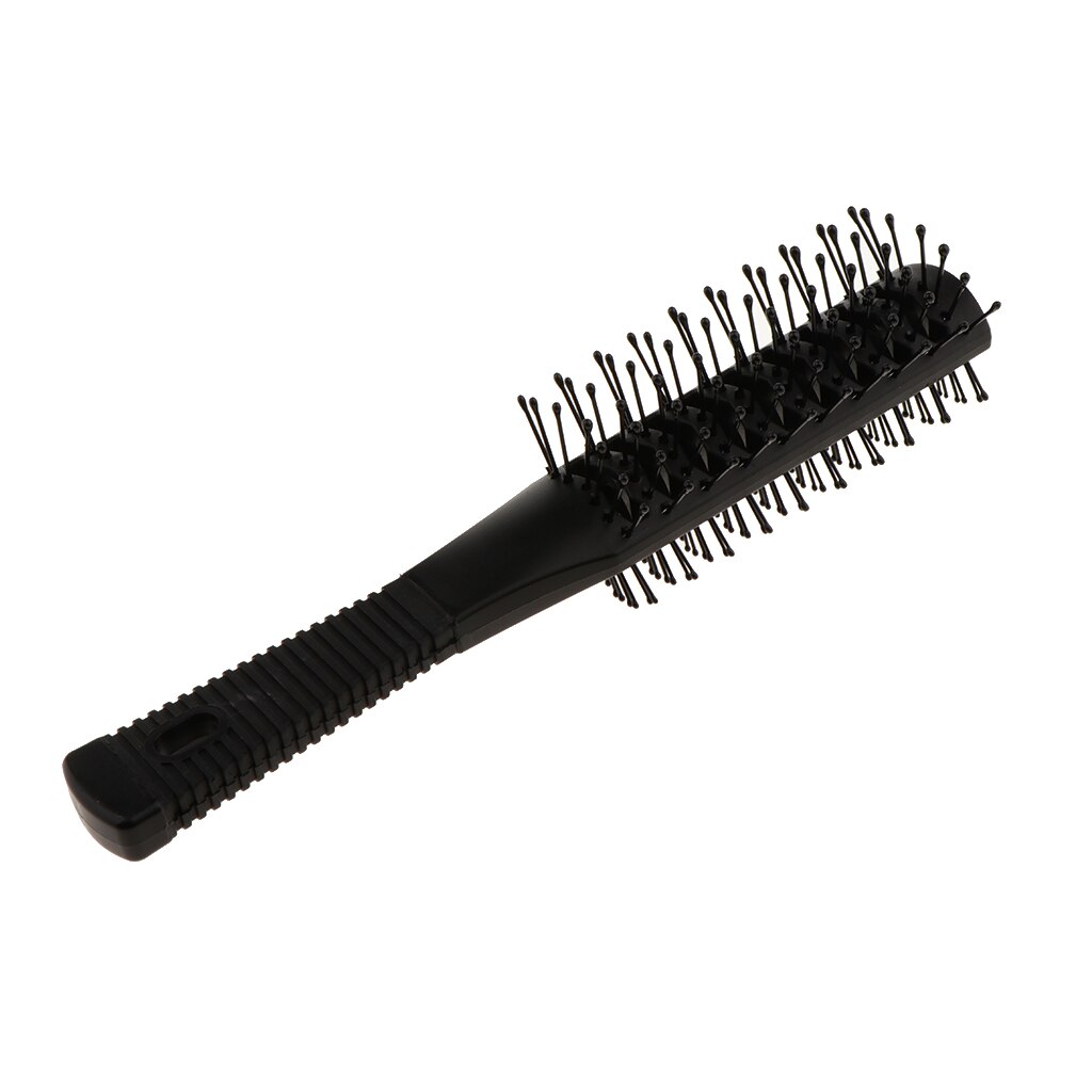 Double Sided Vented Hair Brush for Blow Drying And Hair Styling, Added Extra Volume( Black Color)