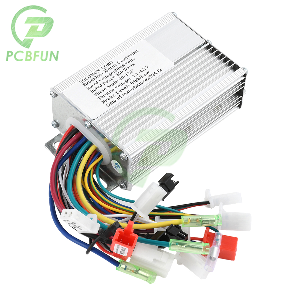 350 W 36/48 V Elektrofahrrad-Regler, bürstenloser Gleichstrommotor-Regler, geeignet für Elektrofahrrad-Elektroroller-Zubehör: Ursprünglich Titel