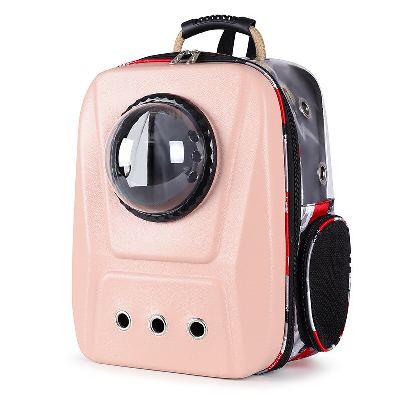 Space Capsule Astronaut Pet Cat Backpack Bubble Window for Kitty Puppy Chihuahua Small Dog Carrier Crate Outdoor Travel Bag Cave