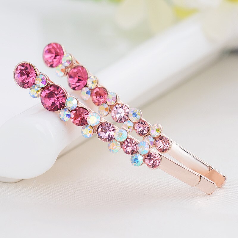 Retro Bruiloft Vlinder Dame Haarspeld Strass Kristal Haarspeld Hairgrip Hairclips Haar Clip Grip Pin Barrette Ornament: 4