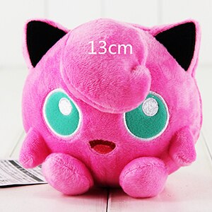 13-33cm eevee murloc plush cartoon doll toys Jigglypuff Chansey Zygarde Pikipek Goomy white Alola Vulpix Rotom Growlithe dog toy: Jigglypuff