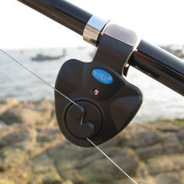 Vissen Kleine Mini Elektronische Draadloze ABS Fish Bite Alarm Sound Alarm LED Alert Bell Fishfinder
