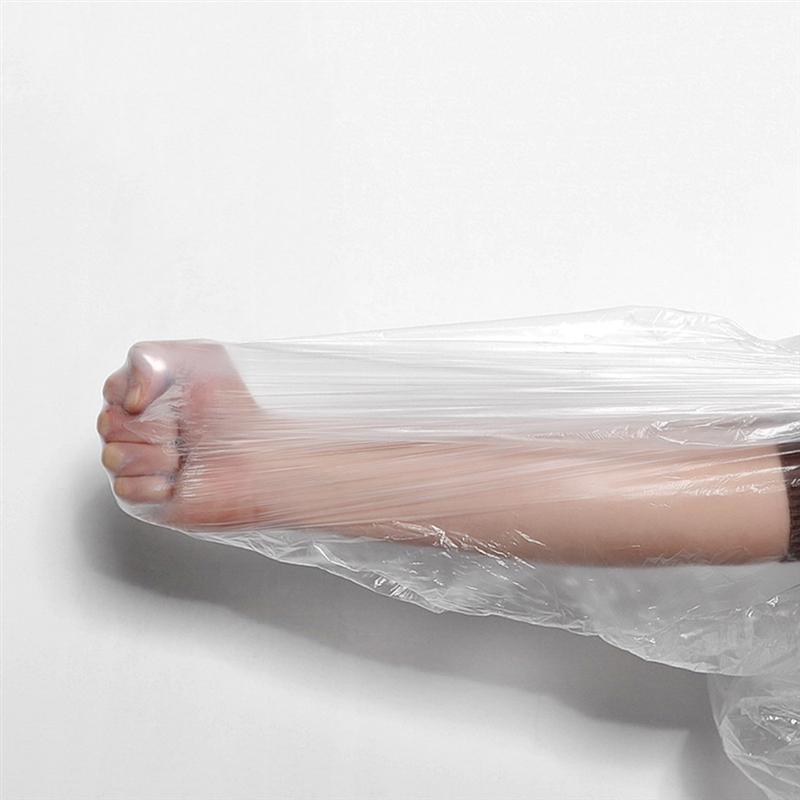 50pcs Disposable Thickened Storage Bags Clear Recycling Bin Liners Bags Plastic Refuse Sacks Kitchen Organizer Bag