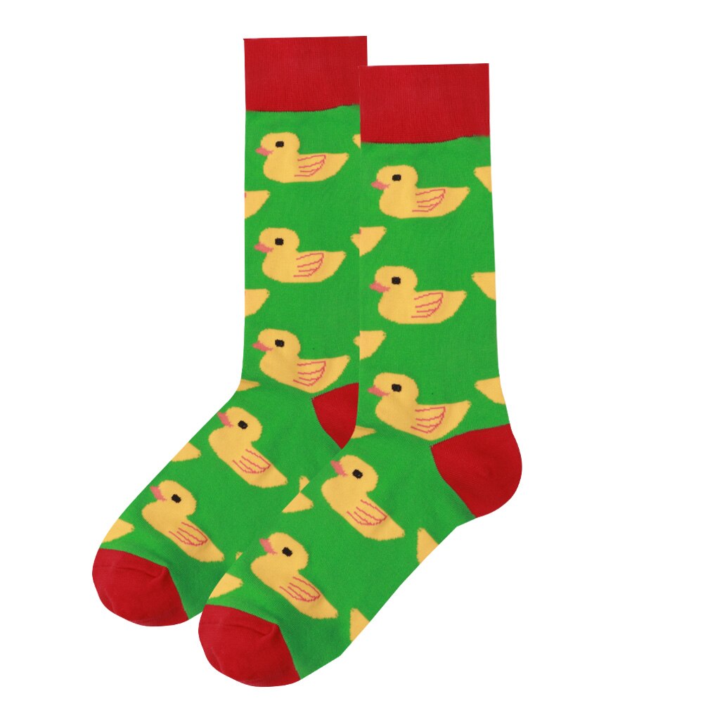 Glade sokker bomull soft sox vakker lama hund kurve menn morsomme kvinner damer jenter kunst: Burgunder