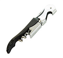 Rvs Seahorse Wijn Kurkentrekkers Openors Multifunctionele Wijn Cap Opener Bier Flesopener Keuken Bar Gereedschap: black
