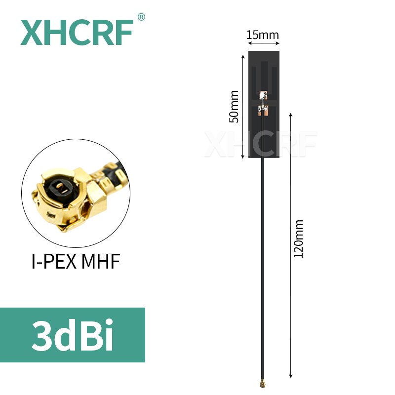 5pcs 2.4 GHz Internal Wifi Antenna Built in IPX IPEX 2.4G 2400M Omni 2.4GHz for Internet Communication Aerial TX2400-PCB-5010: TX2400-FPC-5015