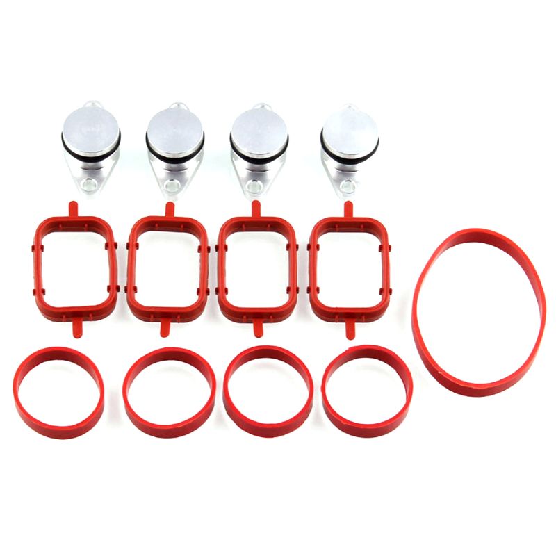4x 22 mm diesel swirl flap manifold pakning til bmw  e87 e46 e60 e61 320d 520d 530d