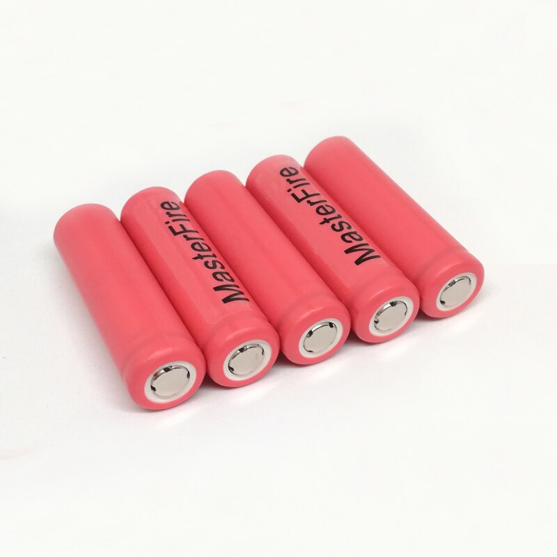 MasterFire 100% Original For Sanyo 3.7V 840mAh UR14500P Lithium 14500 Battery Rechargeable Batteries