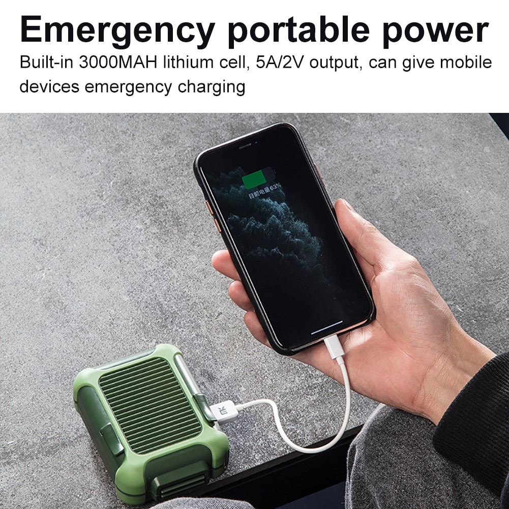 de abanicos de bolsillo con carga Usb, Mini soporte para Fans, Clip de estudiante para llevar al aire libre, pequeño Ventilador portátil DC Mini Ventilador de aire ventilado