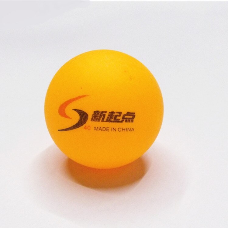 Pelotas de Ping Pong de tenis de mesa, 10 unidades/lote, 4cm, bolas de entrenamiento, blanco y amarillo, 2 colores a elegir GYH