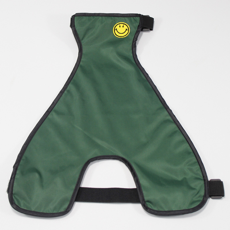 Couverture de ventre pour chien, tissu respirant, Anti-salissure, bandes de ventre imperméables, tissu lavable pour animaux de compagnie, tablier d'intérieur et d'extérieur pour chien, Costumes pour animaux de compagnie: vert militaire / L