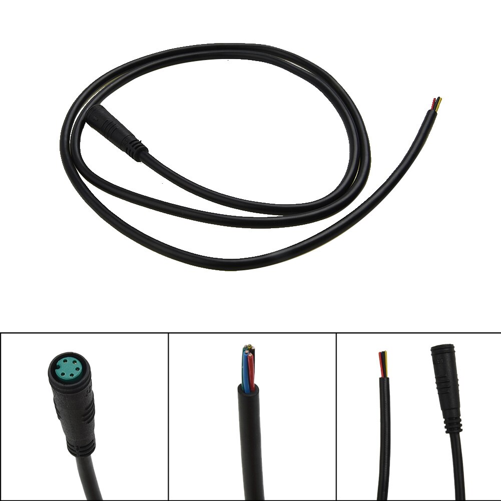 1Pc 2 3 4 5 6Stift Julet Grundlegende Stecker Kabel Wasserdichten Stecker Für Elektrische fahrrad Anzeige Dauerhaft Ebike Geändert zubehör