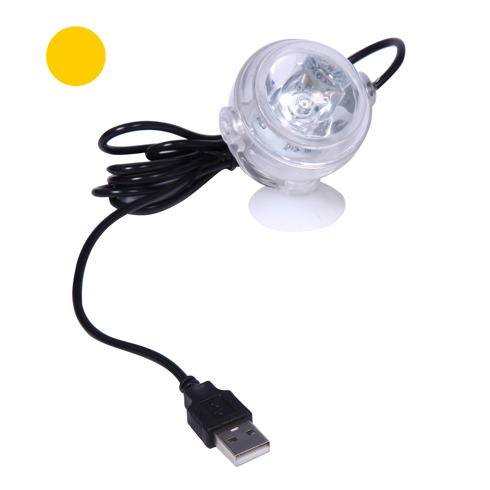 LED Spot Light Fish Tank Fish Tank Light Aquatic Aquarium Bright USB Charge Lamp Decoration