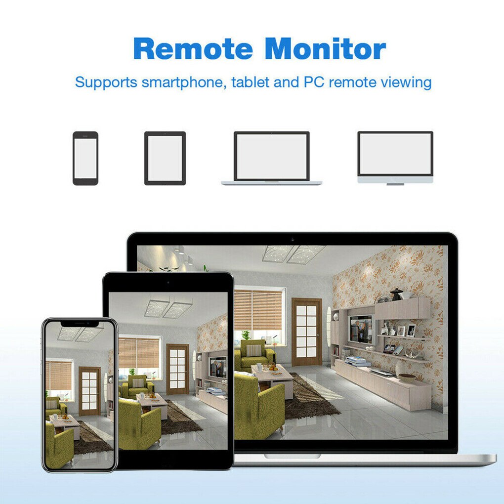 4/8 canaux Smart CCTV DVR AHD 1080P enregistreur vidéo P2P HD 720P VGA HD BNC DVR enregistreur numérique prise ue/états-unis/royaume-uni/AU