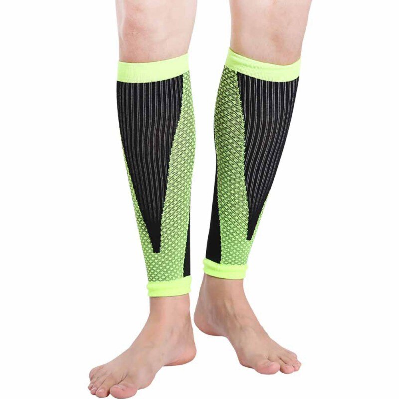 2 uds Unisex Running atletismo mangas de compresión pantorrilla canilla de pierna férulas coderas rodilleras Protección deportiva seguridad
