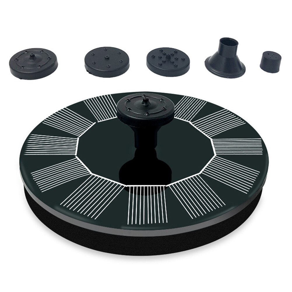 Solar Fontein Pomp Draagbare Drijvende Zonne-energie Fontein Pomp Voor Vogelbad Tuin Achtertuin Vijver Tuin Decor: A