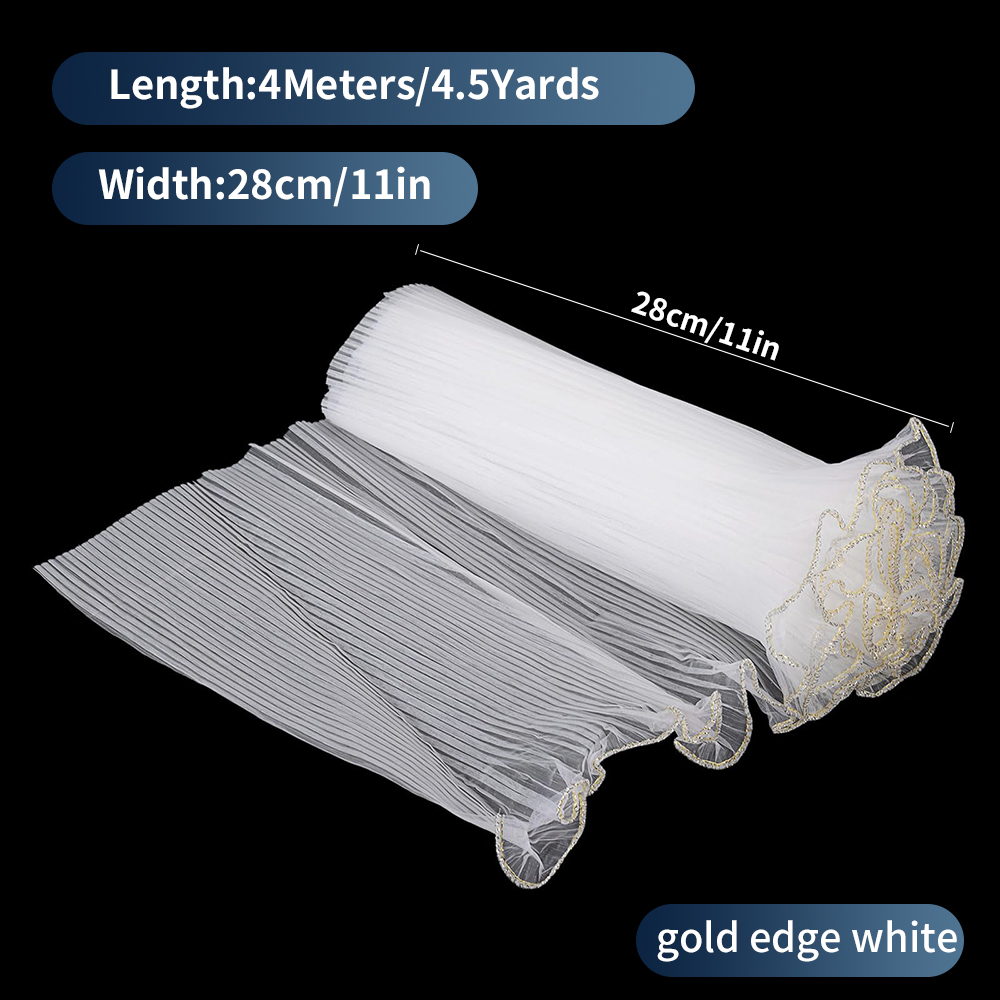 Parelrand boeket inpakpapier, mesh bloem inpakpapier, boeket inpakpapier, gerimpeld golfgaas, Valentijnsdag: Bruin