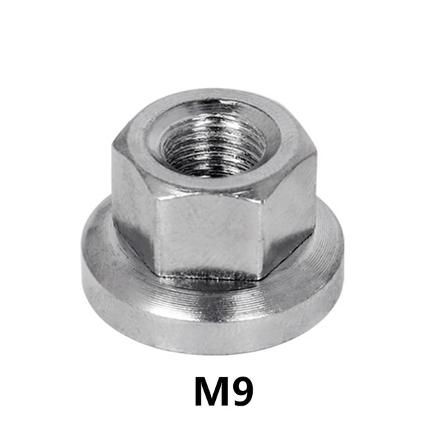 2PCS M9/M10 Nuts Stainless Steel Bike / Cycle Wheel Axle Track Nuts Screws For Dead-flying Front / rear Hubs Cycling Parts: M9