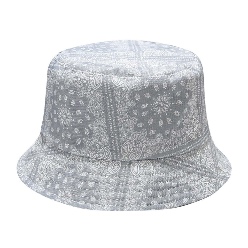 Unisex Foldable Bucket Hat Beach Sun Hat Fisherman Hat Unisex Men Women Floral Sun Hat Outing Two-sided Bucket Caps #z