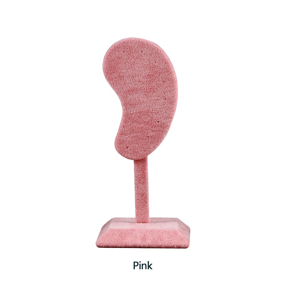 Øreringeholder hylde øre stil sjove øreringe stud opbevaringsstativ smykker butik display stand t-bar: 01