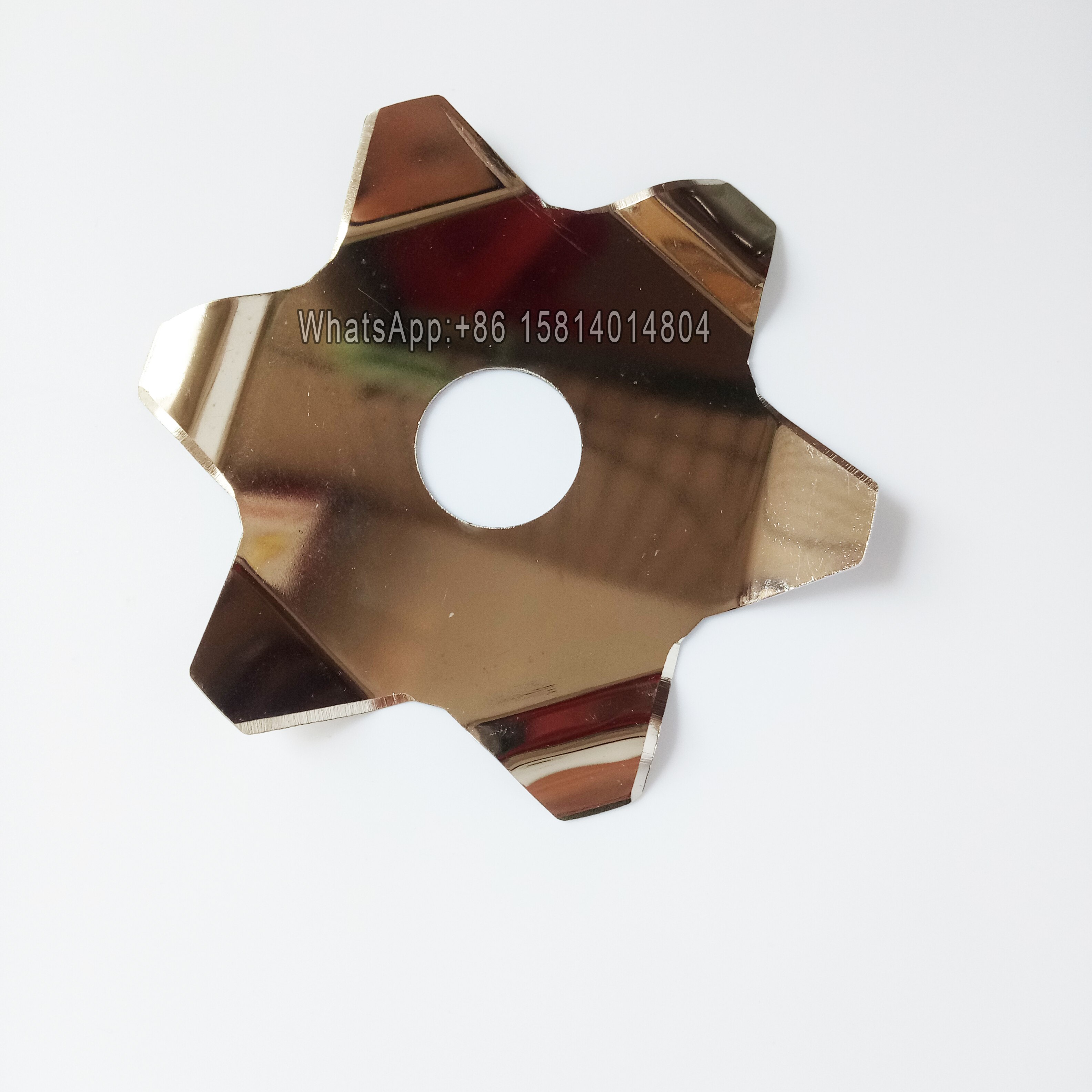 6T Heggenschaar/maaien machine/Gras Trimmer Onderdelen, wieden blade Gras Cutter Onderdelen grasmaaier mes hoofd Maaier werk hoofd