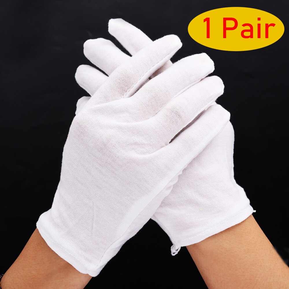 40 GSM White Cotton Knitted Gloves At ₹ 6.4/pair In Tadipatri | ID - Foto 7