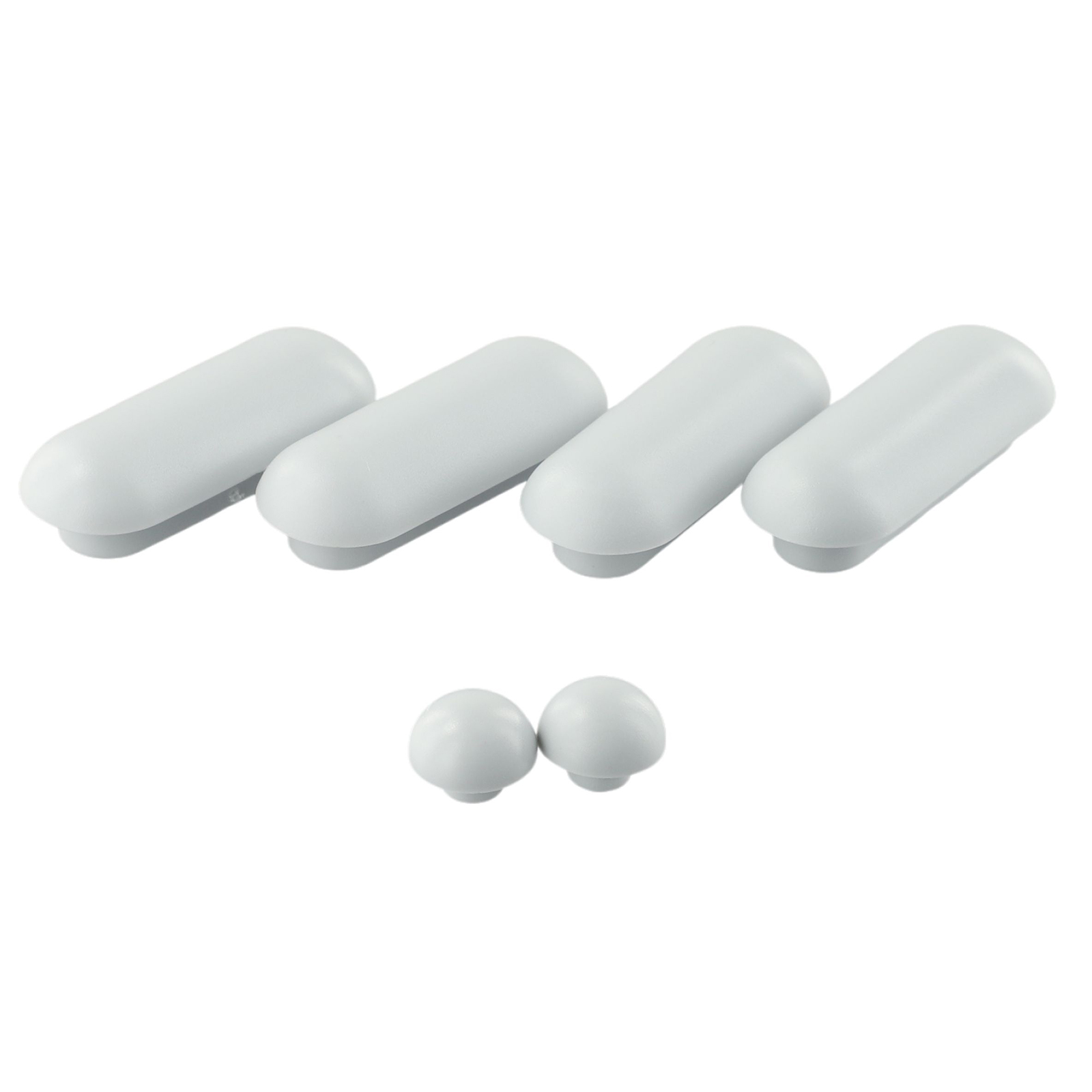 Tampons de siège de toilette gris résistants aux chocs, tampons de remplacement, accessoires-pièces, couvercle d'outil de fermeture, amortisseur d'arrêt